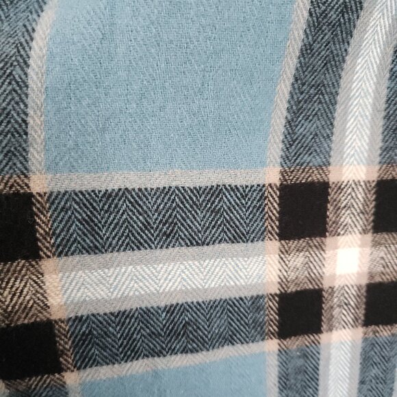 Quiksilver Men's Blue Hooded Flannel Button Up Long Sleeve Sweater Size XXL NWT - Picture 9 of 11